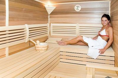 Sauna en el Hotel Airport, Hotel cerca del aeropuerto - ✔️ Airport Hotel Budapest**** - Hotel de descuento con transporte gratuito desde el aeropuerto