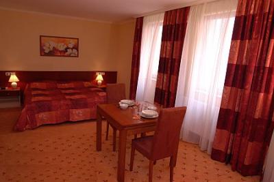 Habitación doble y luminosa en el City Hotel Budapest - City Hotel*** Budapest - Hotel de apartamentos Budapest 