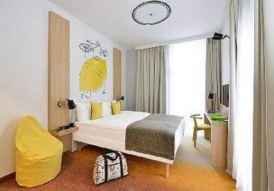 Habitación doble en el Ibis Styles Budapest City - ✔️ Ibis Styles Budapest City*** - Ibis Styles al lado de la Puente Petofi a precio favorable