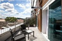 Habitación con terraza con panorama en el Hotel Museum - Hotel céntrico en Budapest