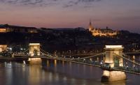 Vista panorámica de Budapest desde el Hotel Sofitel Chain Bridge 5 estrellas